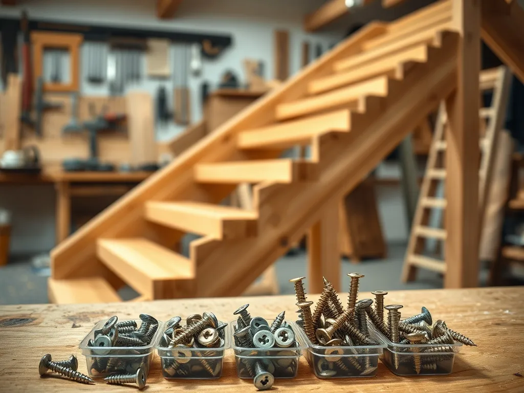 Jakie wkręty wybrać do budowy schodów i balustrad z drewna